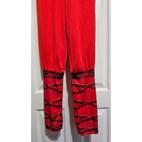 Lego Ninjago Kai Legacy Classic Costume 10-12 Jumpsuit Mask Red Ninja Disguise - Picture 10 of 12